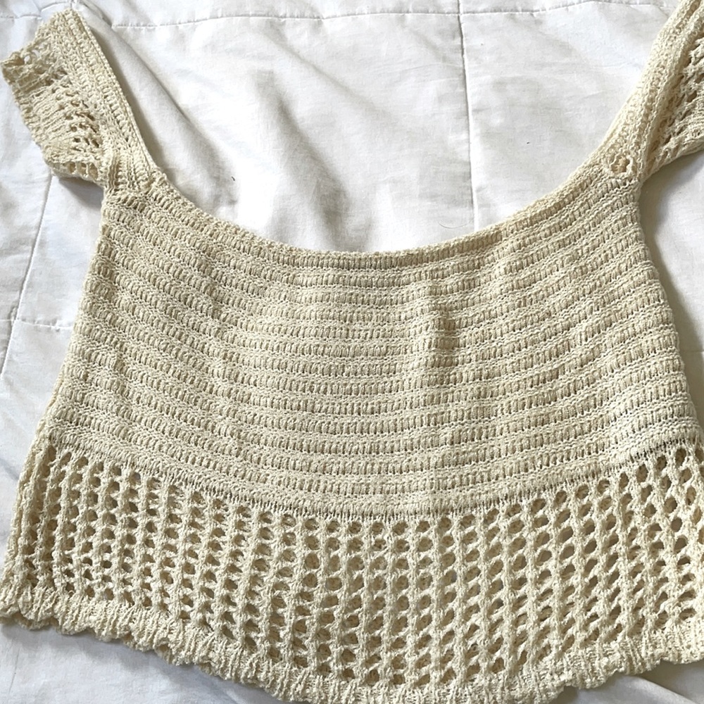 Macrame crop top